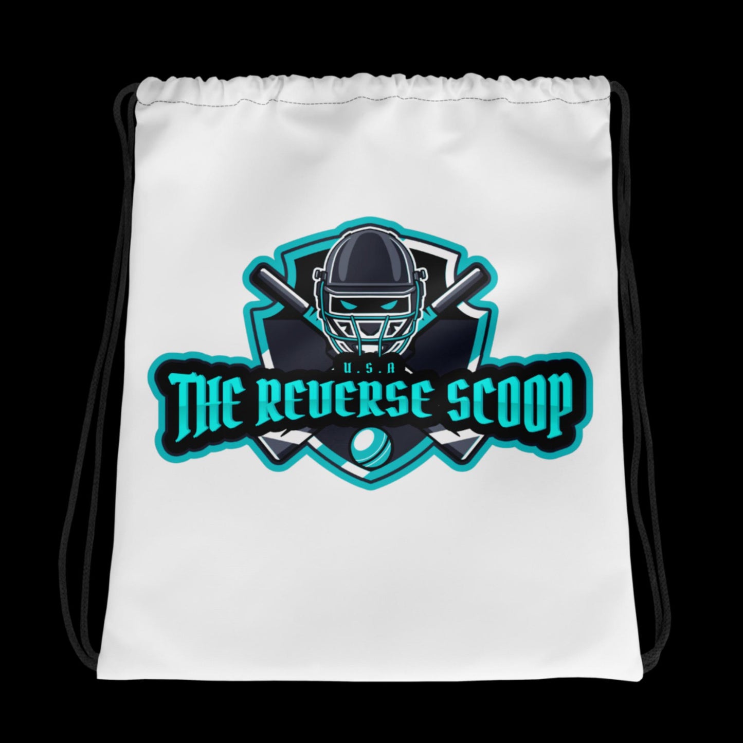 The Reverse Scoop Drawstring bag