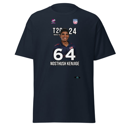 Nosthush Kenjige USA Cricket T-Shirt