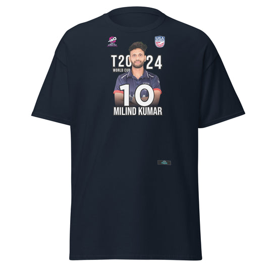 Milind Kumar USA Cricket T-Shirt