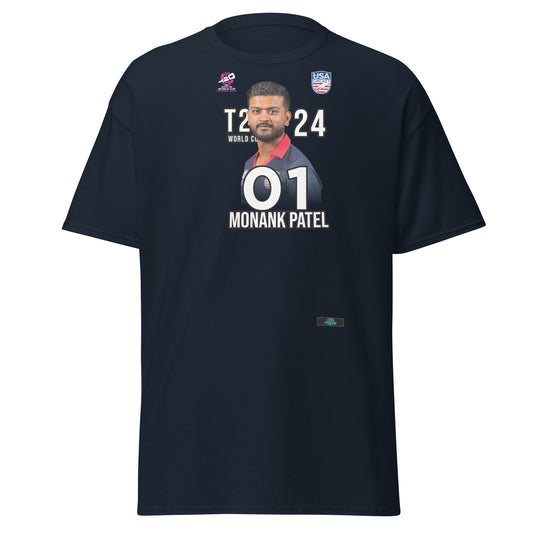 Monank Patel USA Cricket T-Shirt